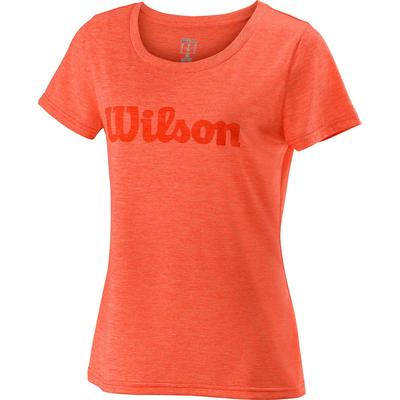 Wilson Womens Script Tech T-Shirt - Pro Staff Red - main image