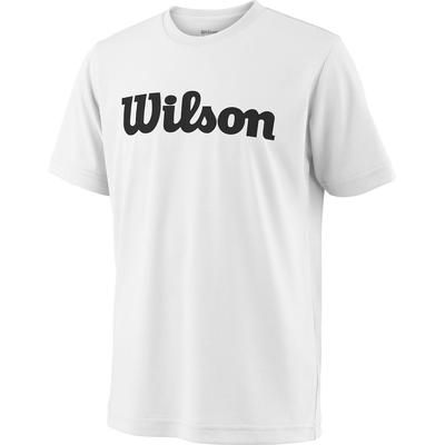 Wilson Kids Team Crew Tee - White/Black - main image