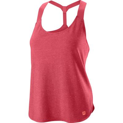 Wilson Womens Competition Flecked Tank - Holly Berry - main image