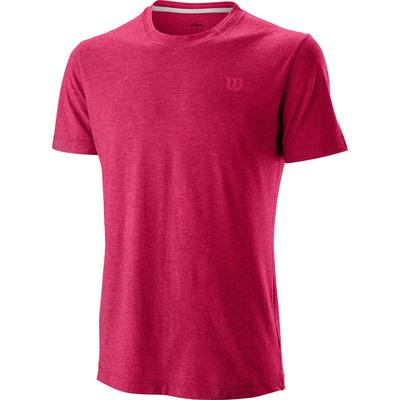 Wilson Mens Competition Flecked Crew Tee - Granita Heather - main image