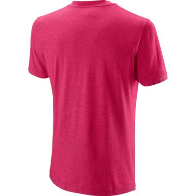 Wilson Mens Competition Flecked Crew Tee - Granita Heather - main image
