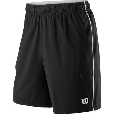 Wilson Mens Competition 8 Inch Shorts - Black/White - main image