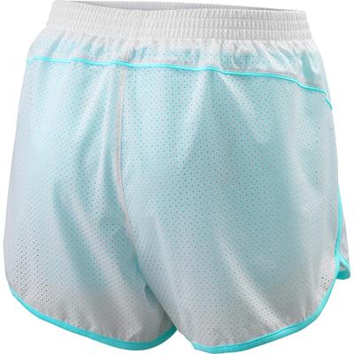 Wilson Womens Woven 3.5 Inch Shorts - White/Island Paradise - main image