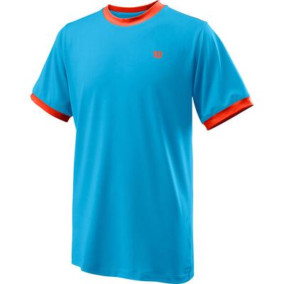 Wilson Boys Competition Crew Tee - Coastal Blue - main image