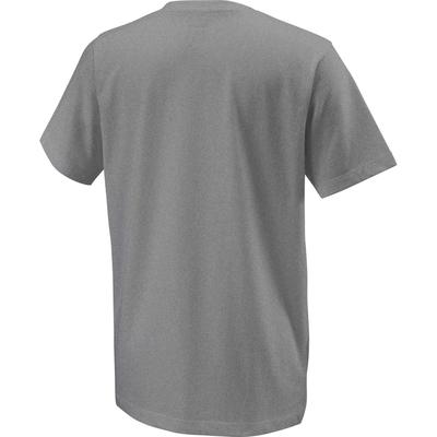 Wilson Boys Geo Play Tech Tee - Heather Grey - main image