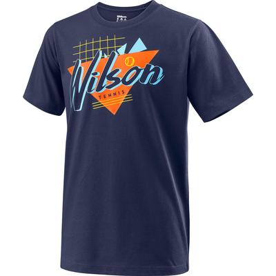 Wilson Boys Nostalgia Tech Tee - Peacoat Navy - main image