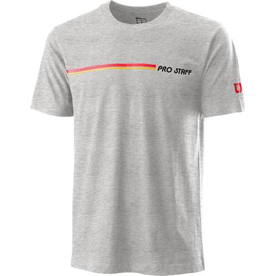 Wilson Mens Pro Staff Tech Tee - Heather Grey - main image