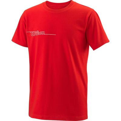 Wilson Boys Team II Tech T-Shirt - Red - main image