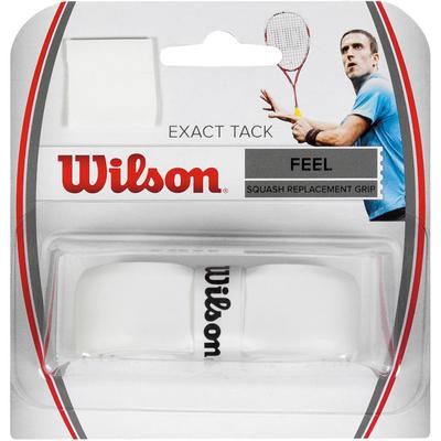 Wilson Exact Tack Squash Replacement Grip - White