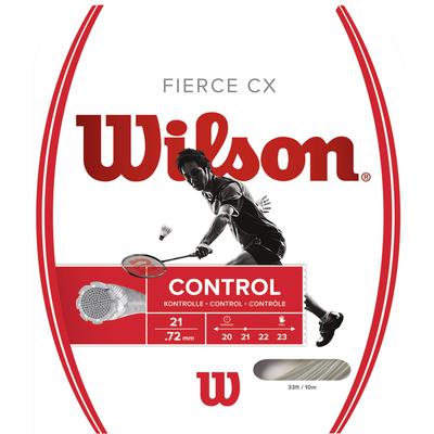 Wilson Fierce CX Badminton String Set - White - main image