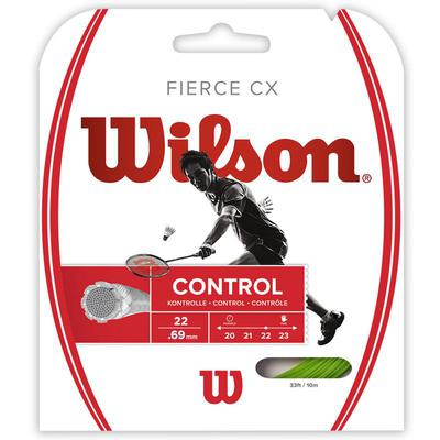 Wilson Fierce CX Badminton String Set - Lime Green - main image