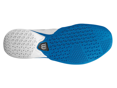 Wilson Mens Rush Pro Hardcourt Tennis Shoes - Pool-Blue/White - main image