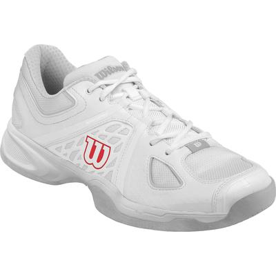 Wilson Mens nVision Carpet Tennis Shoes - White/Grey - main image