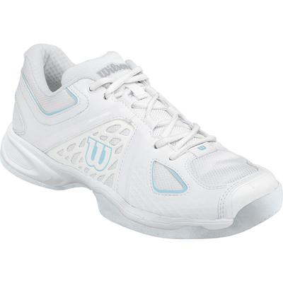 Wilson Womens nVision Indoor Carpet Tennis Shoes - White - main image