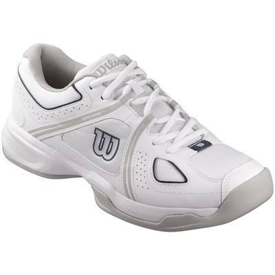 Wilson Mens nVision Envy All Court Tennis Shoes - White - Tennisnuts.com