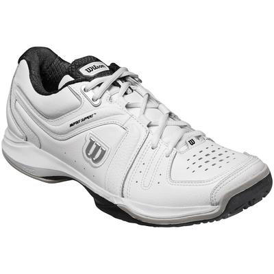 Wilson Mens nVision Premium All Court Tennis Shoes - White - main image