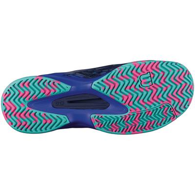 Wilson Womens Kaos Tennis Shoes - Blue - main image