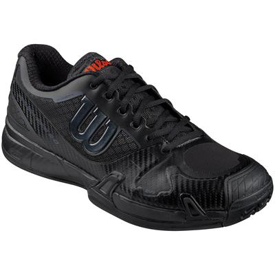 Wilson Mens Rush Pro 2.0 All Court Tennis Shoes - Black/Red - main image