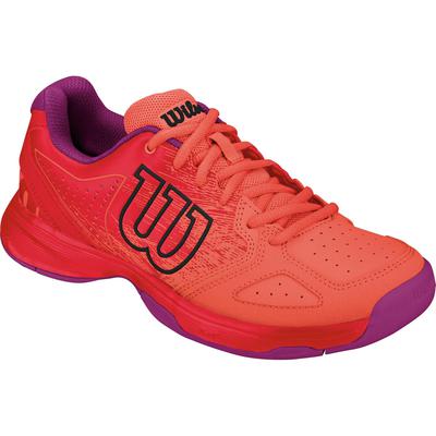 Wilson Kids Kaos Comp Tennis Shoes - Red/Coral - main image