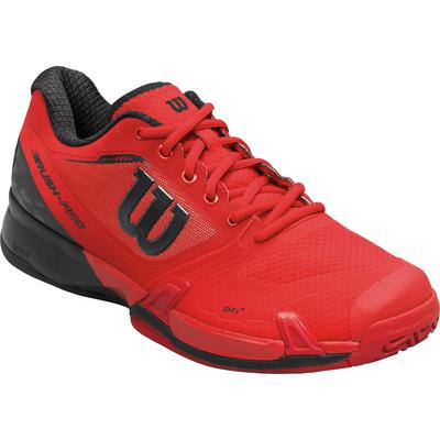Wilson Mens Rush Pro 2.5 Tennis Shoes - Red/Black - main image