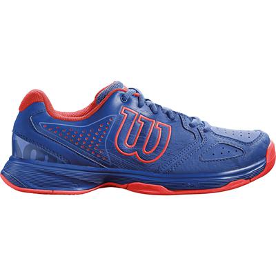 Wilson Kids Kaos Comp Jr Tennis Shoes - Amparo Blue/Fiery Coral - main image