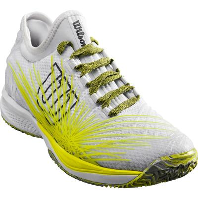 Wilson Mens Kaos 2.0 Tennis Shoes - Safety Yellow/White - main image