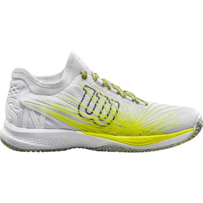 Wilson Mens Kaos 2.0 Tennis Shoes - Safety Yellow/White - main image