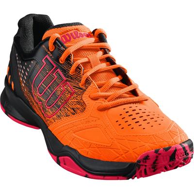 Wilson Mens Kaos Comp Tennis Shoes - Shocking Orange/Black - main image