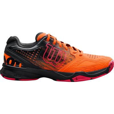 Wilson Mens Kaos Comp Tennis Shoes - Shocking Orange/Black - main image