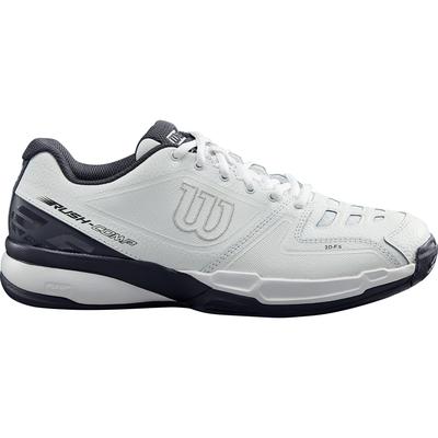 Wilson Mens Rush Comp LTR Tennis Shoes - White/Black - main image