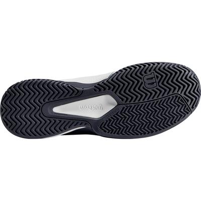 Wilson Mens Rush Comp LTR Tennis Shoes - White/Black - main image