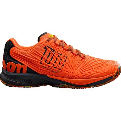 Wilson Mens Kaos 2 Tennis Shoes - Shocking Orange/Black - main image