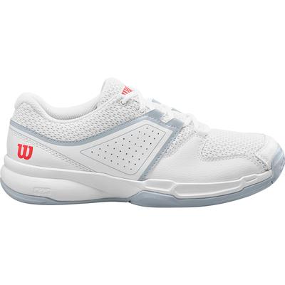 Wilson Womens Court Zone Tennis Shoes - White/Pearl Blue - main image