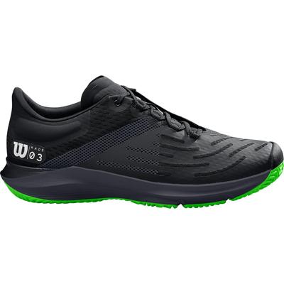 Wilson Mens Kaos 3.0 Tennis Shoes - Black/Green