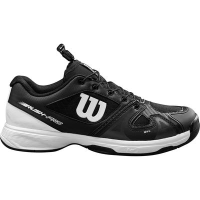 Wilson Kids Rush Pro Quick Lace Tennis Shoes - Black/White - main image