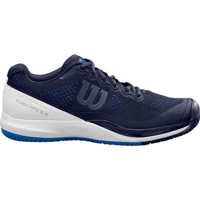 Wilson Mens Rush Pro 3.0 Tennis Shoes - Peacoat/White - main image