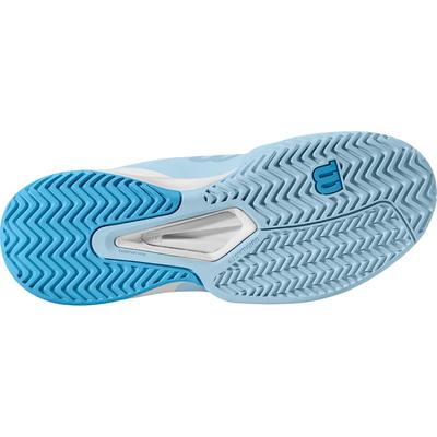 Wilson Womens Rush Pro 2.5 Tennis Shoes - White/Alaskan Blue - main image