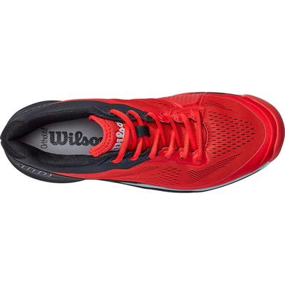 Wilson Mens Rush Pro 3.5 Tennis Shoes - Infrared/Black