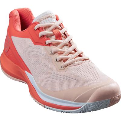 Wilson Womens Rush Pro 3.5 Tennis Shoes - Tropical Peach - main image