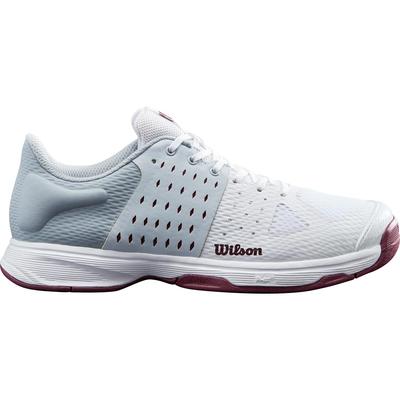 Wilson Womens Kaos Komp Tennis Shoes - White/Fig - main image