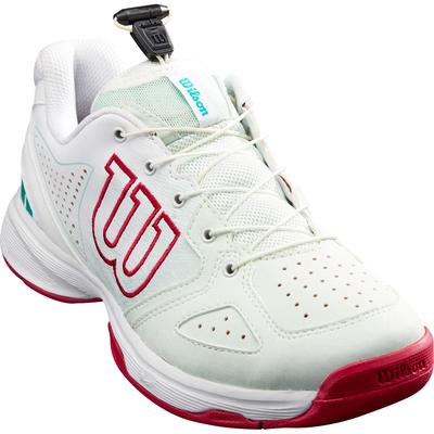 Wilson Kids Kaos QL Tennis Shoes - White/Sangria - main image