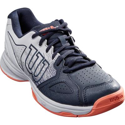 Wilson Womens Kaos Stroke Tennis Shoes - White/Fusion Coral - main image