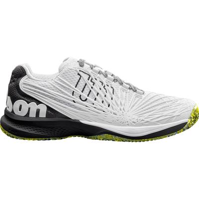 Wilson Mens Kaos 2 Tennis Shoes - White/Black/Safety Yellow - main image