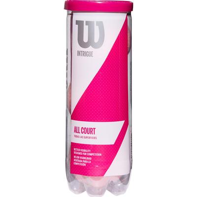 Wilson Intrigue All Court Tennis Balls (3 Ball Can) - main image