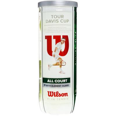 Wilson Tour Davis Cup All Court Tennis Balls (3 Ball Can) - main image