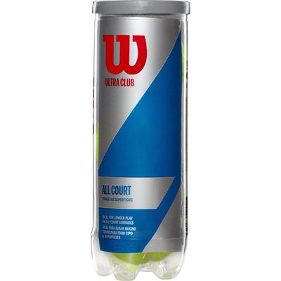 Wilson Ultra Club All Court Tennis Balls (3 Ball Can) - main image