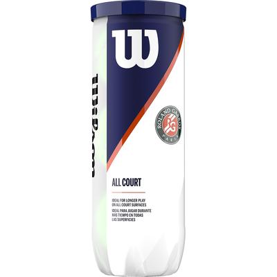 Wilson Roland Garros All Court Tennis Balls (3 Ball Can) - main image