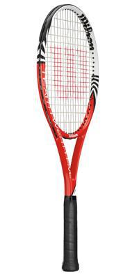 Wilson Team 25 Red/Black Junior Tennis Racket (Graphite Composite) - main image