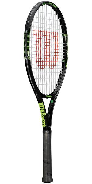Wilson Blade 26 Inch Junior Tennis Racket - Black/Green - main image