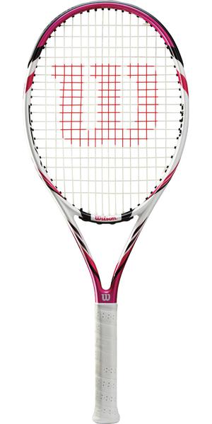 Wilson Six Two Tennis Racket - Pink/White - main image